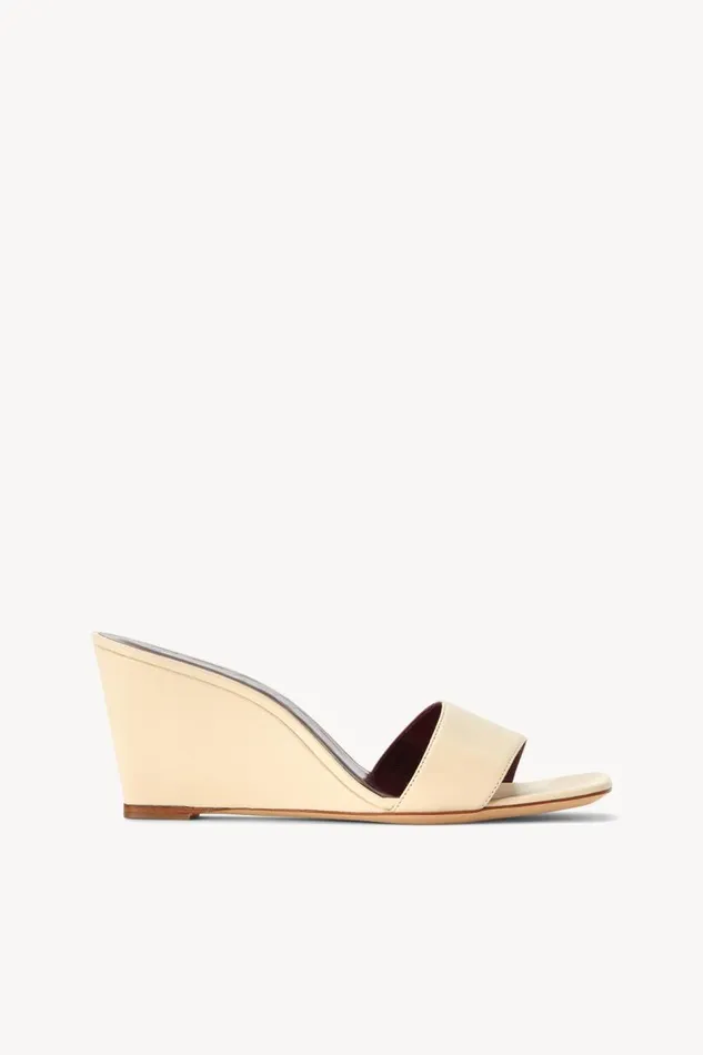 STAUD Platforms and Wedges Women STAUD BILLIE WEDGE CREAM