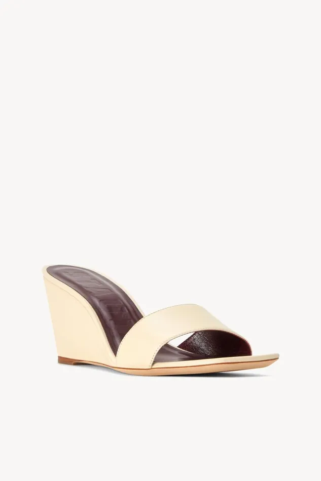 STAUD Platforms and Wedges Women STAUD BILLIE WEDGE CREAM STAUD Platforms and Wedges Women STAUD BILLIE WEDGE CREAM
