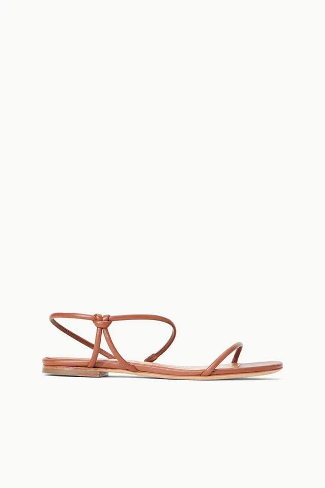 STAUD Sandals Women STAUD LAUREL SANDAL TAN