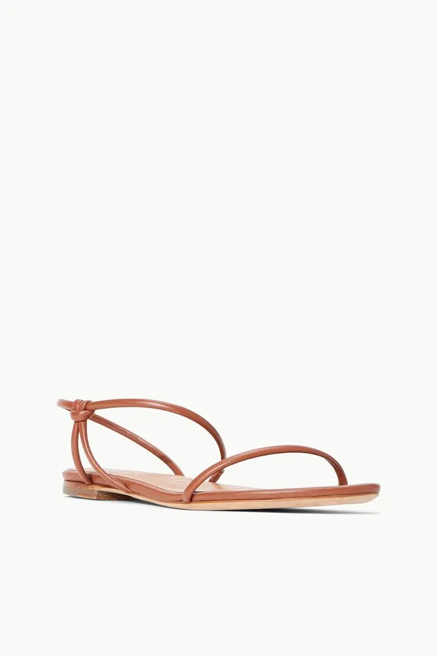 STAUD Sandals Women STAUD LAUREL SANDAL TAN