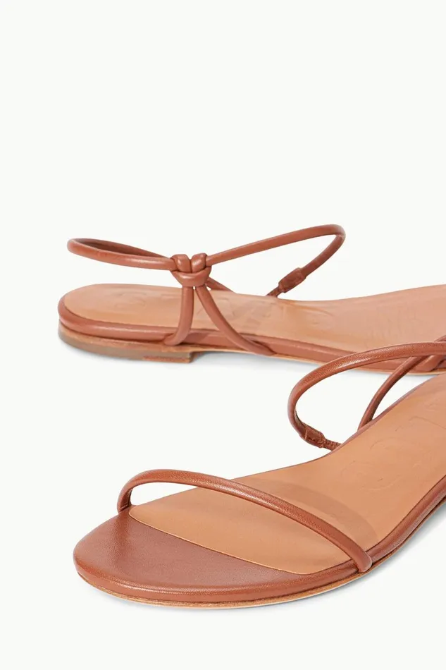 STAUD Sandals Women STAUD LAUREL SANDAL TAN