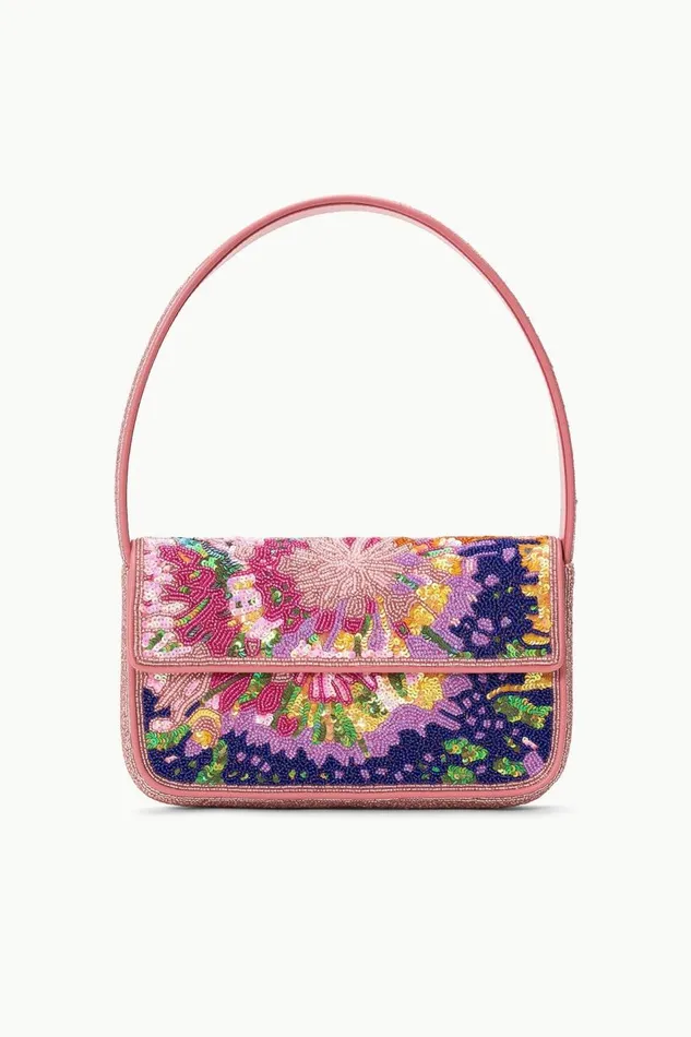 STAUD Shoulder Women STAUD TOMMY BEADED BAG AURORA