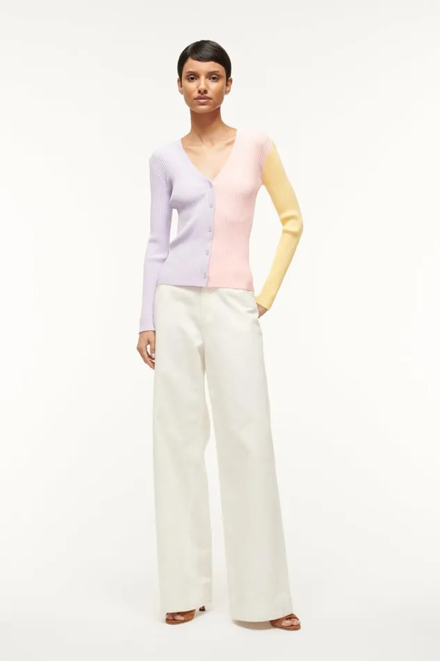 STAUD Sweaters Women STAUD CARGO SWEATER PINK SHERBET