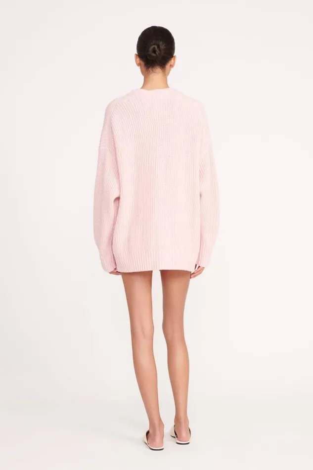 STAUD Sweaters Women STAUD MATILDA CARDIGAN CHERRY BLOSSOM STAUD Sweaters Women STAUD MATILDA CARDIGAN CHERRY BLOSSOM