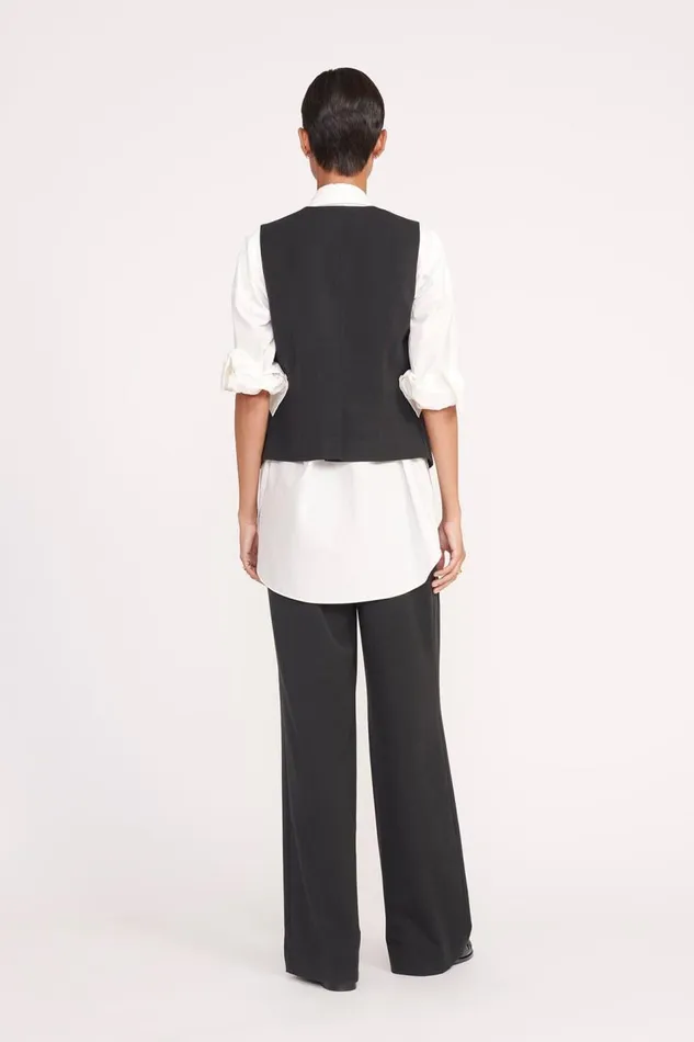 STAUD Tops Women STAUD BRETT VEST NAVY STAUD Tops Women STAUD BRETT VEST NAVY