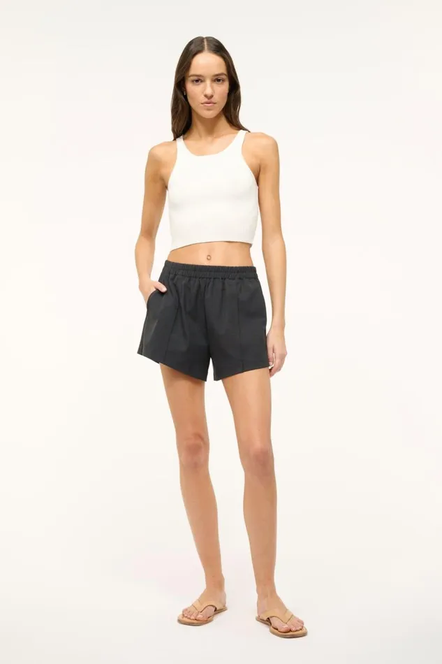 STAUD Tops Women STAUD IBISCO TANK WHITE