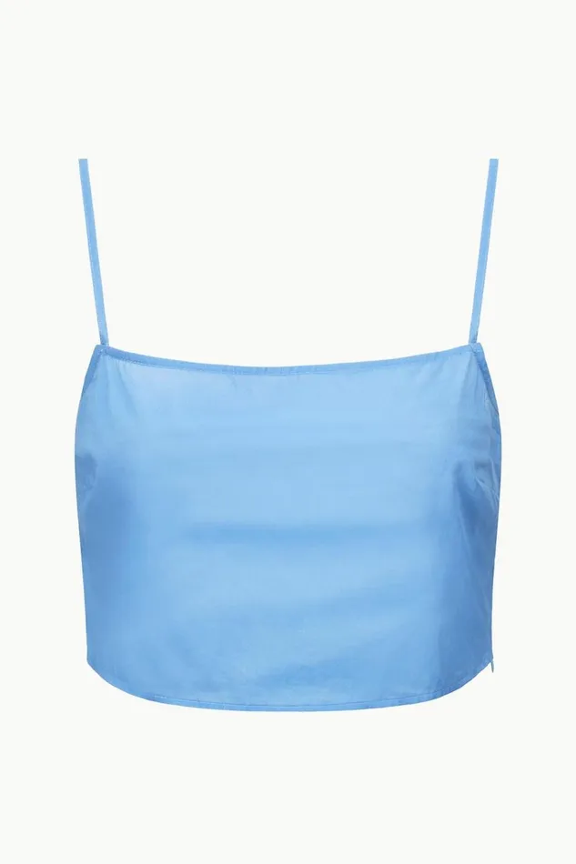 STAUD Tops Women STAUD LOVEINA TOP AZURE STAUD Tops Women STAUD LOVEINA TOP AZURE