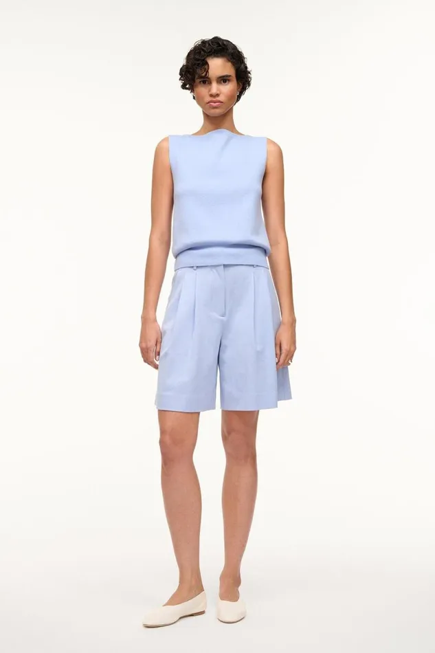 STAUD Tops Women STAUD ROCKI SWEATER PERIWINKLE