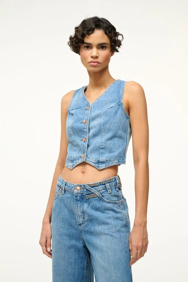 STAUD Tops Women STAUD WRANGLER THE VEST