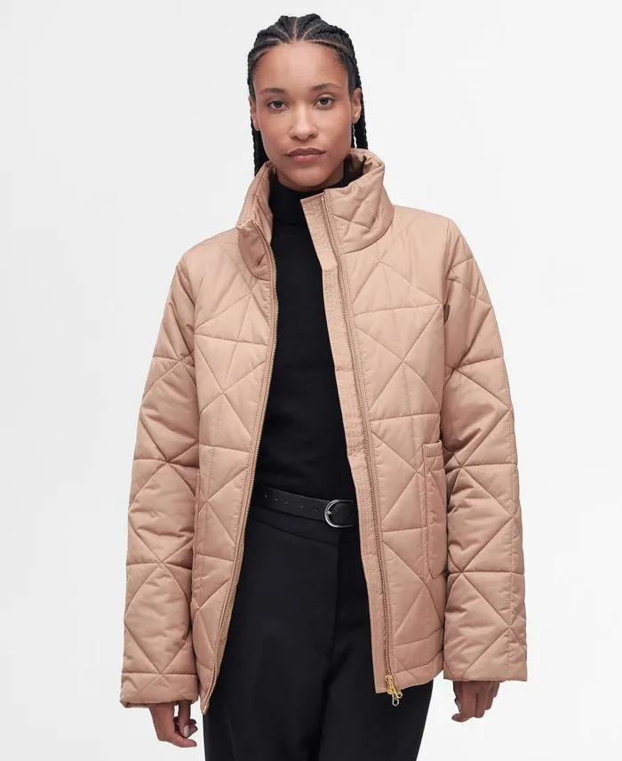Stella Quilted Jacket Sepiamuted Women Barbour Quilted Jackets
