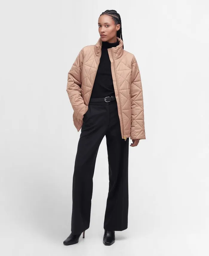 Stella Quilted Jacket Sepiamuted Women Barbour Quilted Jackets