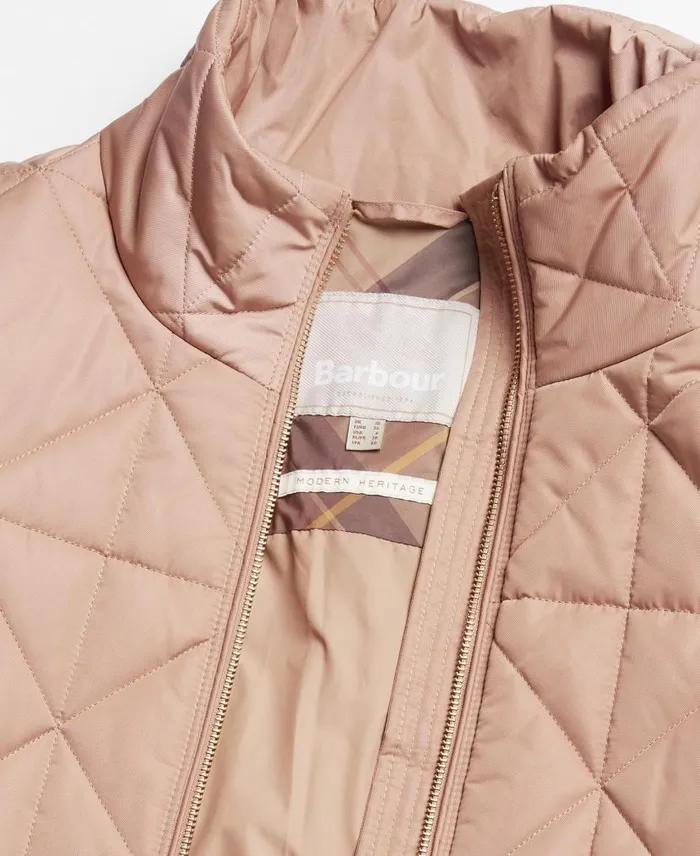 Stella Quilted Jacket Sepiamuted Women Barbour Quilted Jackets