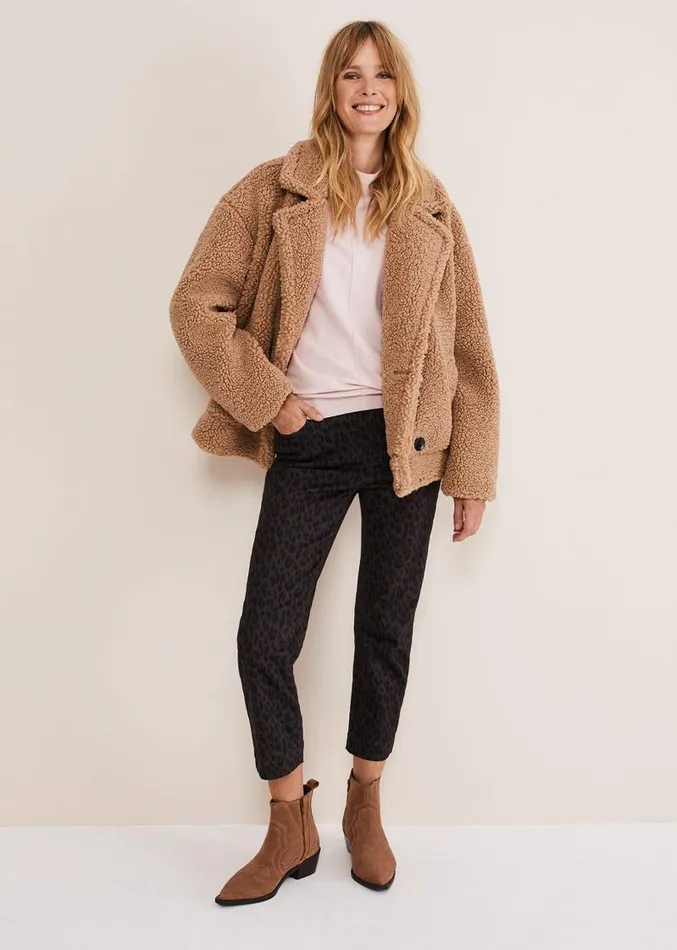 Suede Ankle Boots Tan Women Phase Eight Heels