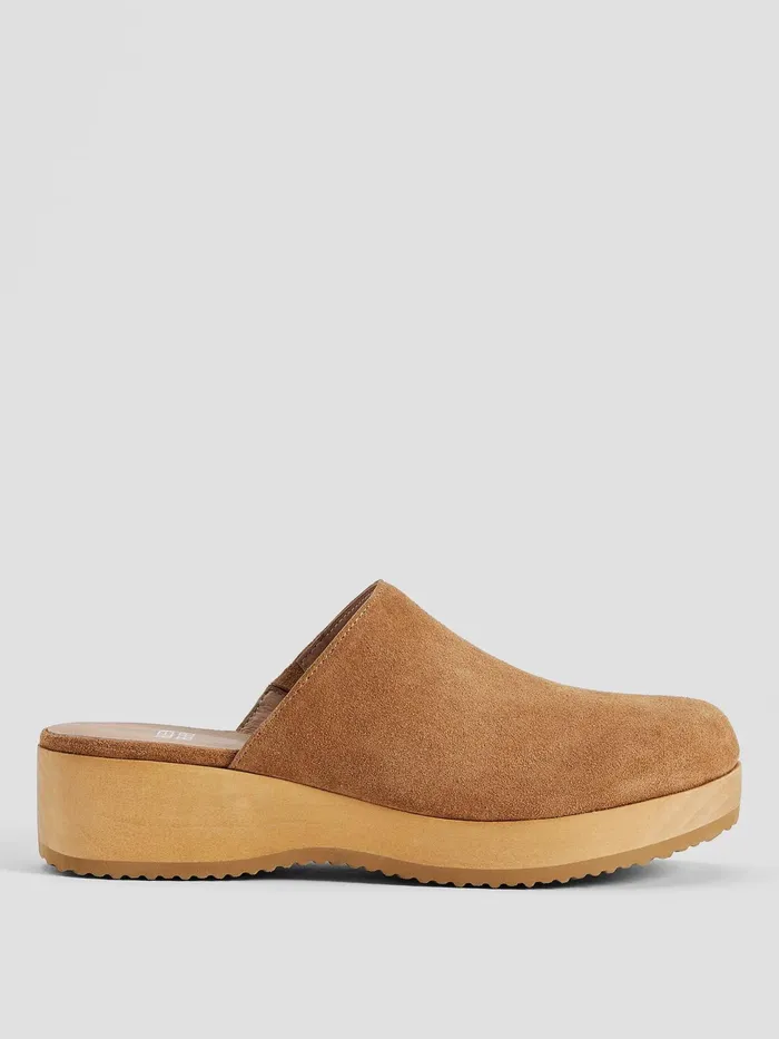 Suede Clog Savana Women Eileen Fisher Shoes