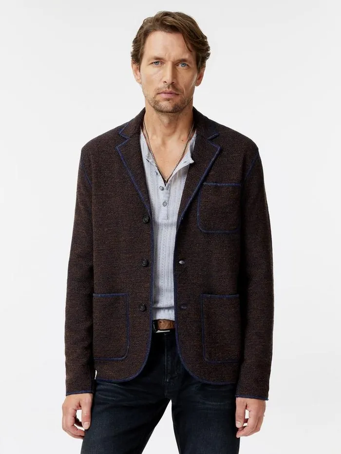 Suit Jackets Men John Varvatos ADRIANO BLAZER English Blue