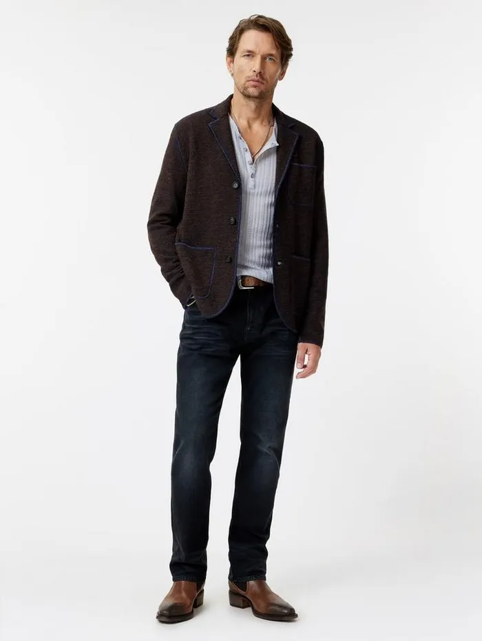 Suit Jackets Men John Varvatos ADRIANO BLAZER English Blue