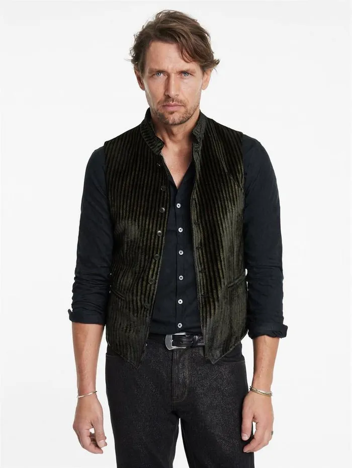Suit Jackets Men John Varvatos GLYNN VEST Black