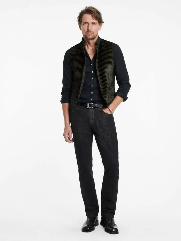 Suit Jackets Men John Varvatos GLYNN VEST Black