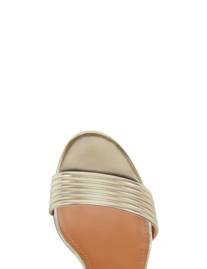 Sundance Sandal 50 Gold Women Aquazzura Sandals Sundance Sandal 50 Gold Women Aquazzura Sandals
