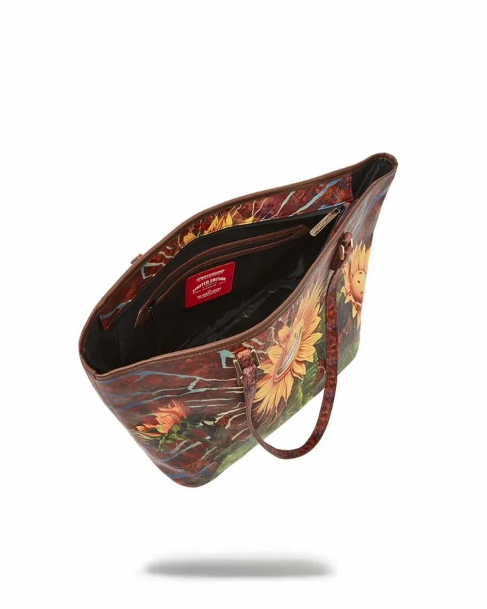 SUNFLOWER GRIN RON ENGLISH COLLAB TOTE Bags SPRAYGROUND
