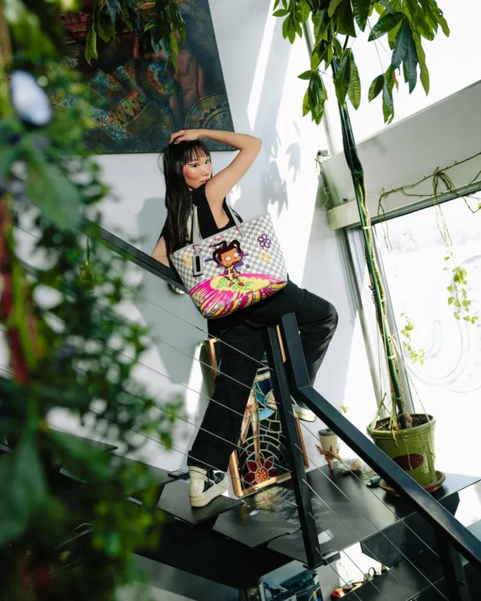 SUSIE ART STUDIO TOTE Bags SPRAYGROUND