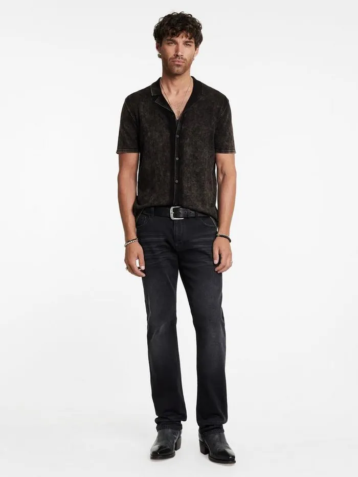 Sweaters Men John Varvatos CARTER SHIRT Macadamia