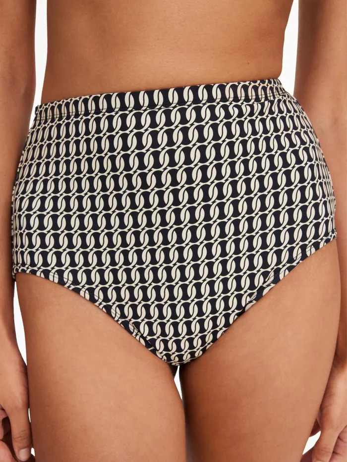 Swimwear Women By Malene Birger Belira Bikini Bottoms Black Monogram