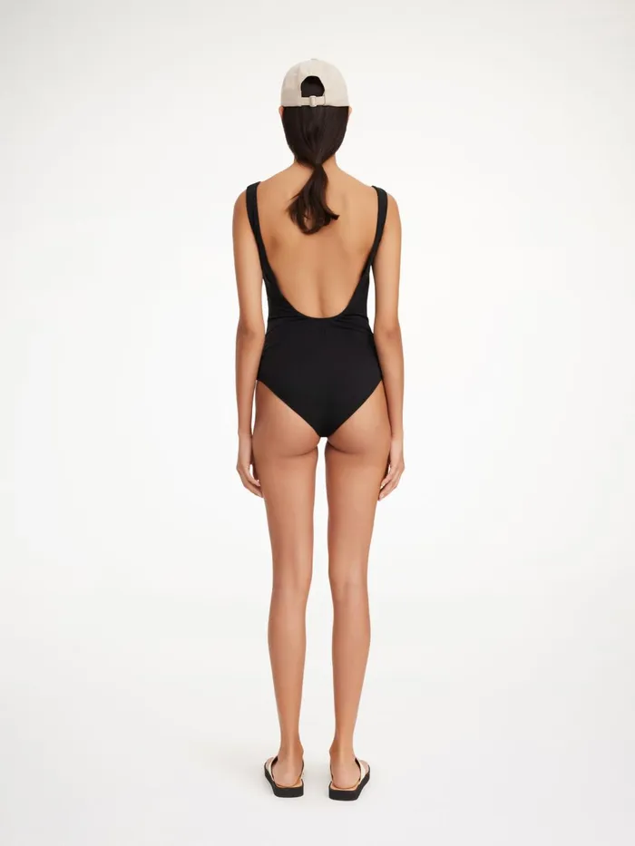 Swimwear Women By Malene Birger Bonday Swimsuit Black