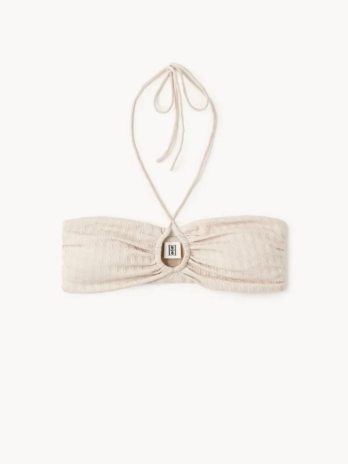 Swimwear Women By Malene Birger Seabay Bikini Top Oyster Gray