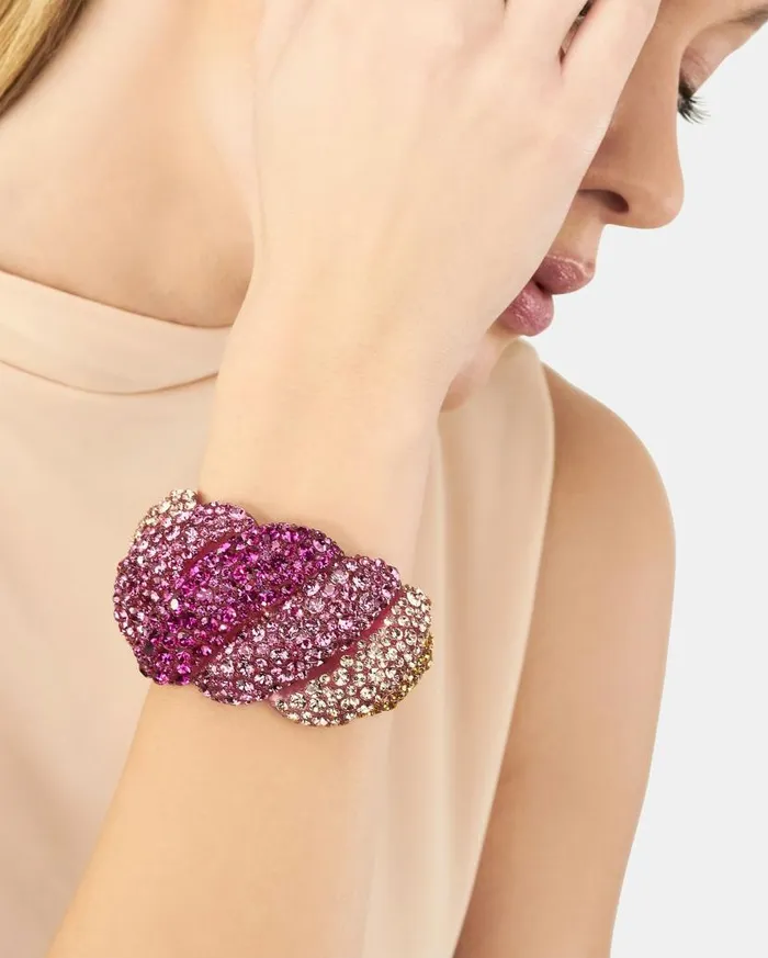 Swing Cuff Fuchsia Women Aquazzura Jewelry Swing Cuff Fuchsia Women Aquazzura Jewelry