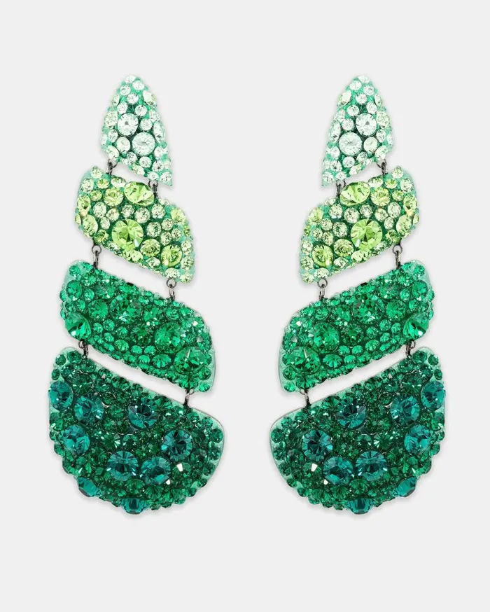 Swing Earrings Green Women Aquazzura Jewelry Swing Earrings Green Women Aquazzura Jewelry