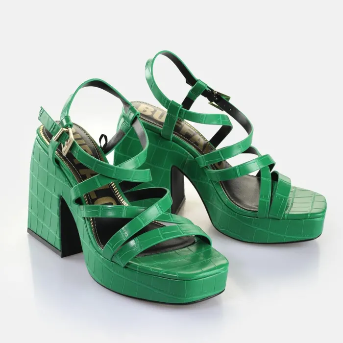 Sydney Mss Green Buffalo Heels Sydney Mss Green Buffalo Heels