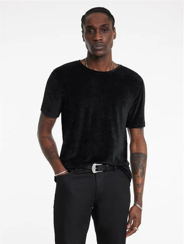 TShirts Men John Varvatos CAMINHA CREW Black