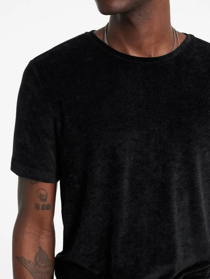 TShirts Men John Varvatos CAMINHA CREW Black