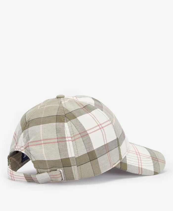 Tartan Sports Cap Glenmore Olive Men Barbour Hats