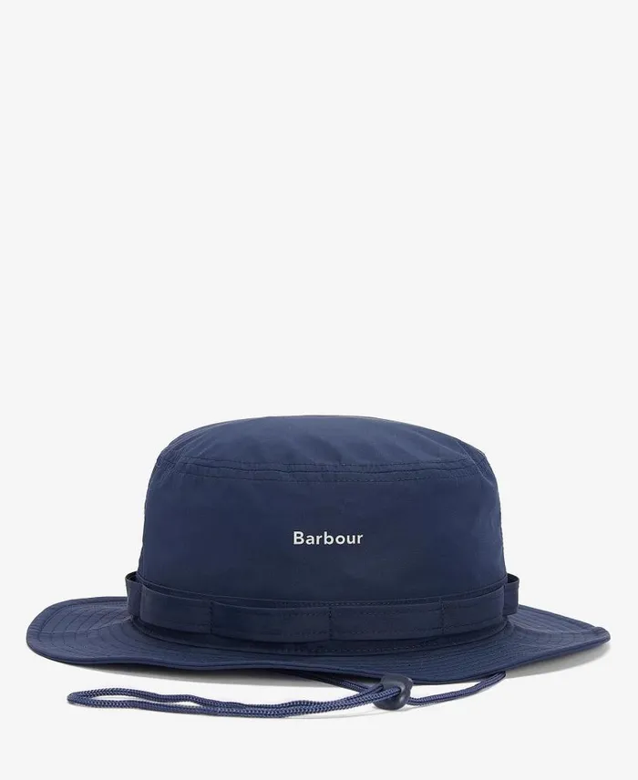 Teesdale Showerproof Bucket Hat Army Green Men Barbour Hats