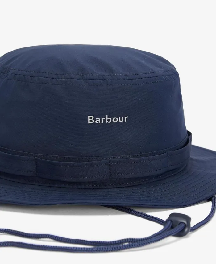 Teesdale Showerproof Bucket Hat Army Green Men Barbour Hats