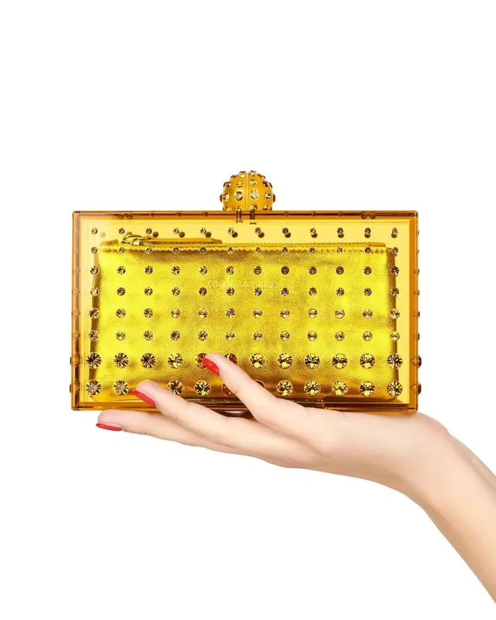Tequila Clutch Yellow Women Aquazzura Clutch Bags Tequila Clutch Yellow Women Aquazzura Clutch Bags