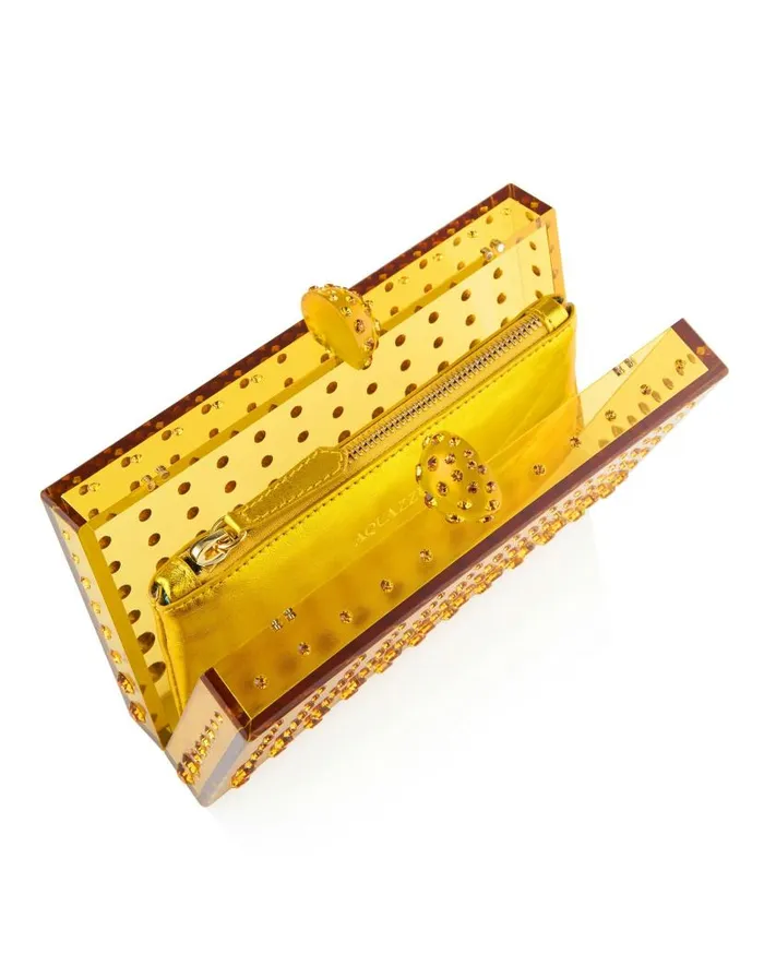 Tequila Clutch Yellow Women Aquazzura Clutch Bags Tequila Clutch Yellow Women Aquazzura Clutch Bags