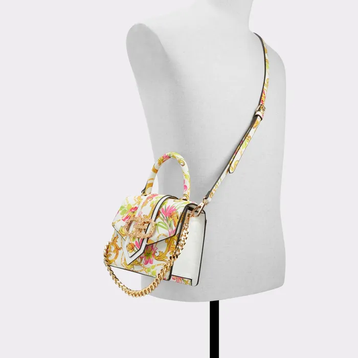Theodoraa Beige Overflow Women ALDO Top Handle Bags