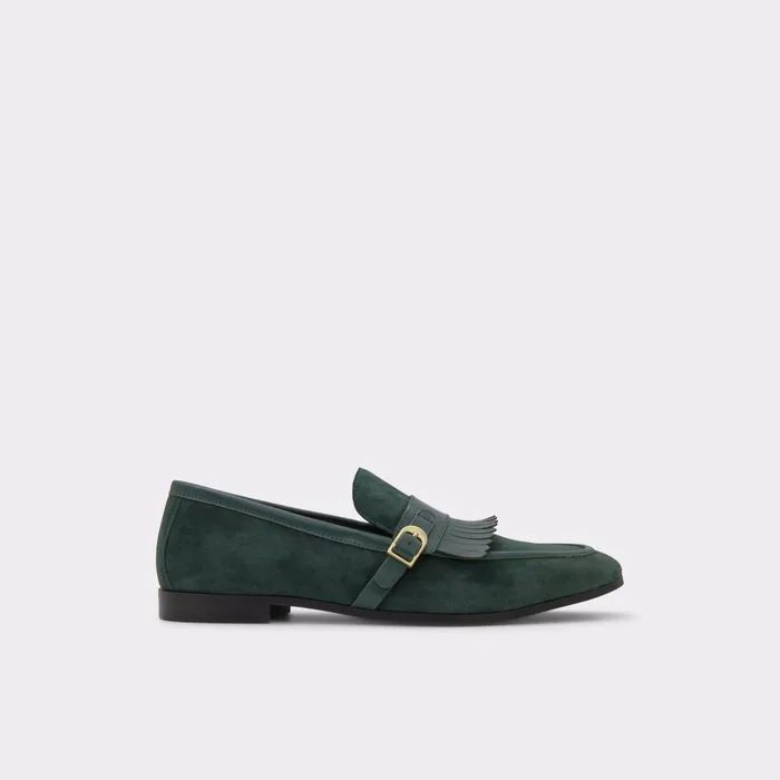 Theorem Medium Green Men ALDO Loafers and SlipOns