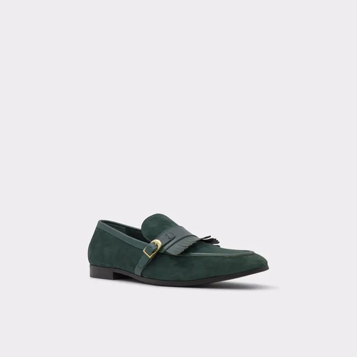 Theorem Medium Green Men ALDO Loafers and SlipOns