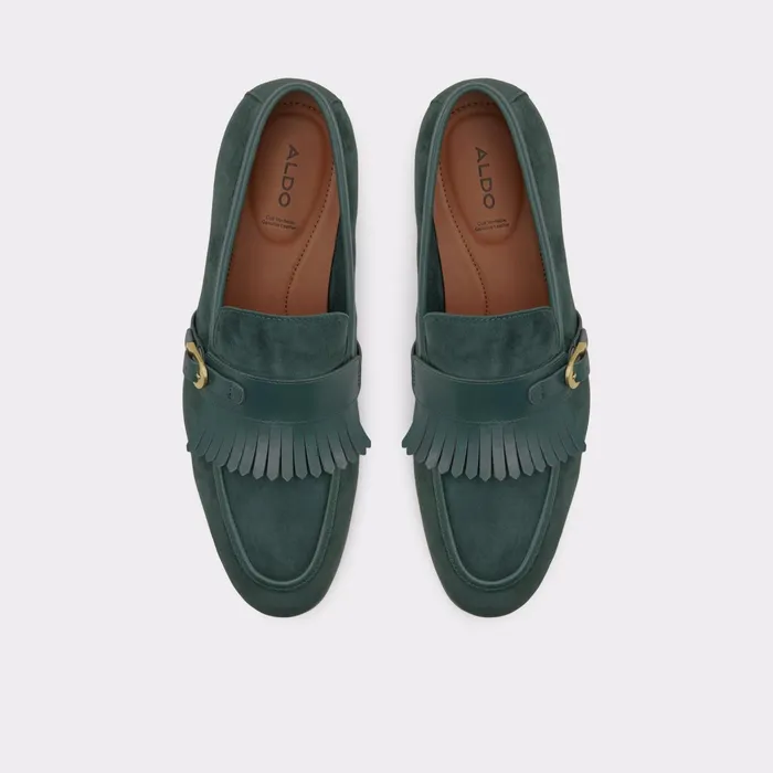 Theorem Medium Green Men ALDO Loafers and SlipOns