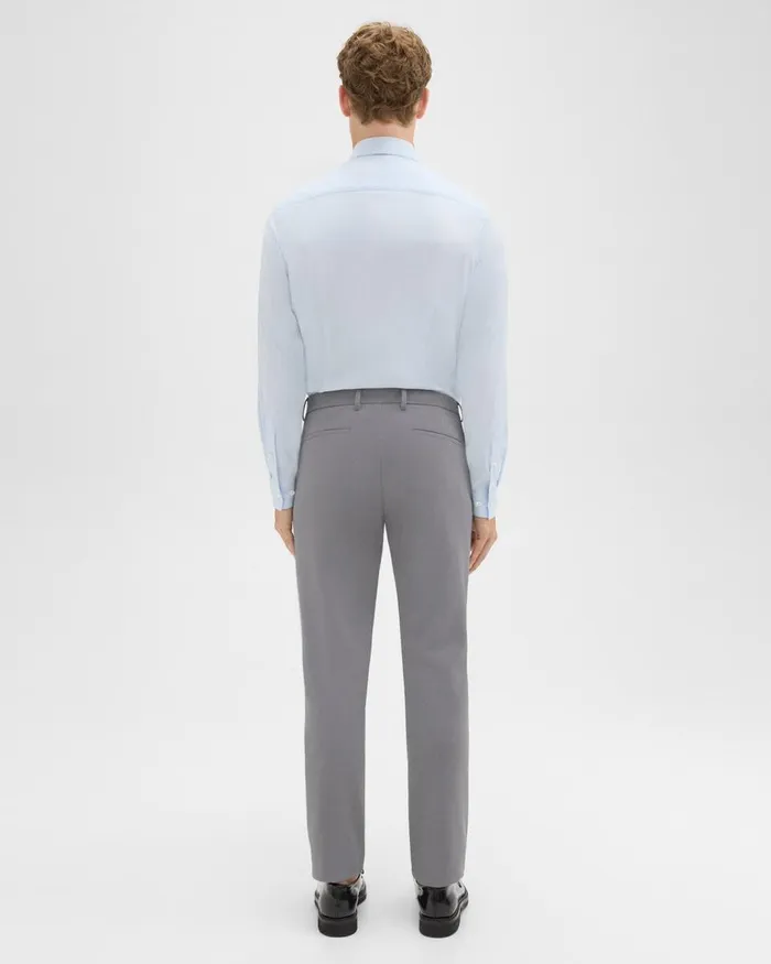 Theory Pants Zaine Pant In Precision Ponte Stone 8211 Men