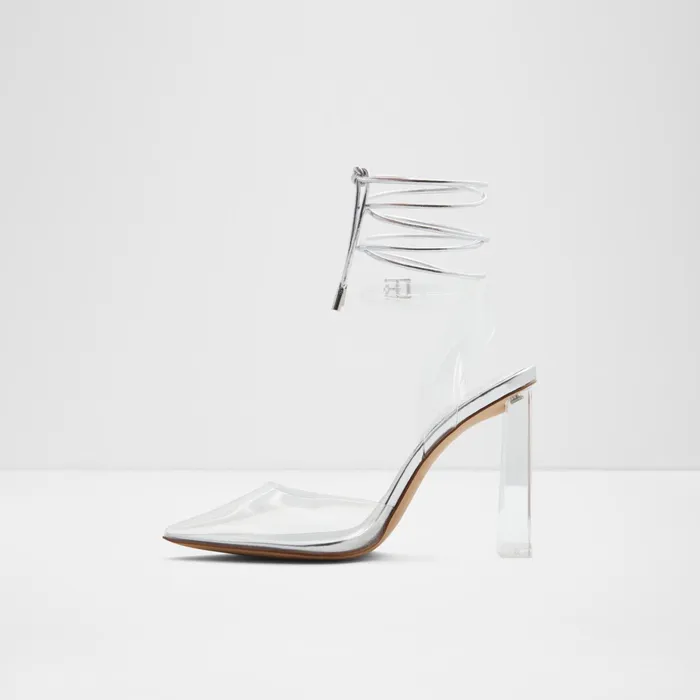 Tilah Silver Women ALDO Heels