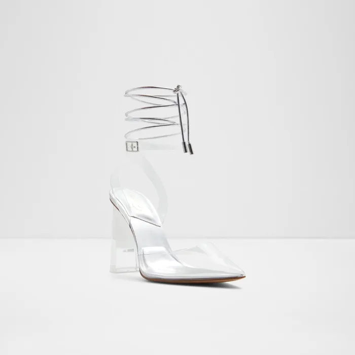 Tilah Silver Women ALDO Heels