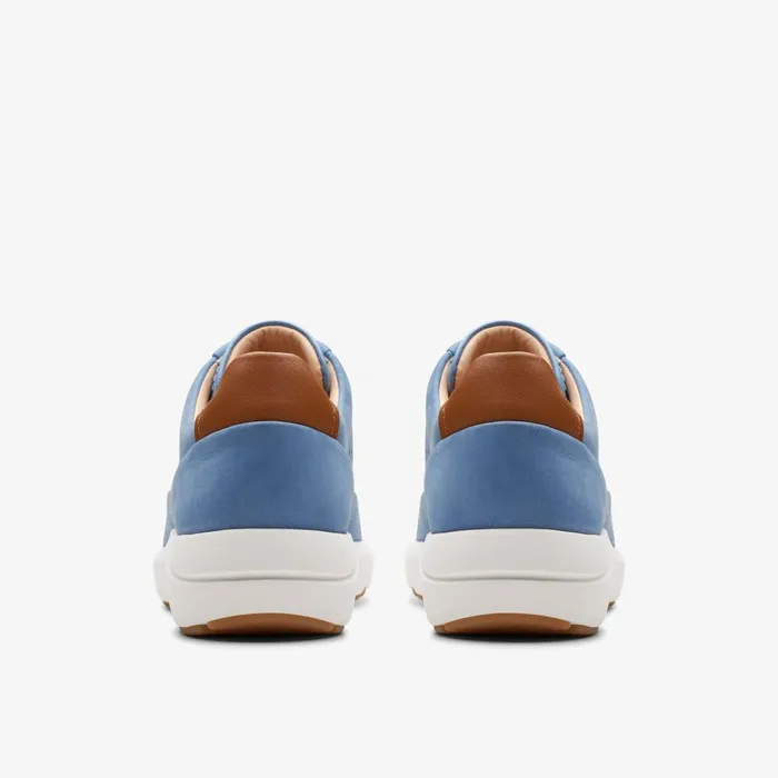 TIVOLI GRACE Blue Nubuck Women Clarks Sneakers