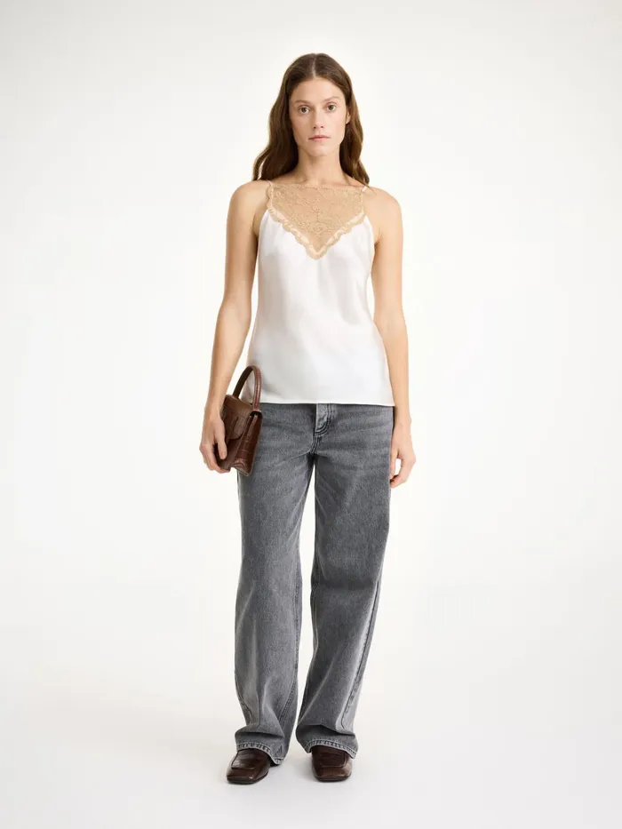 Tops and Blouses Women By Malene Birger Leeba Top Soft White