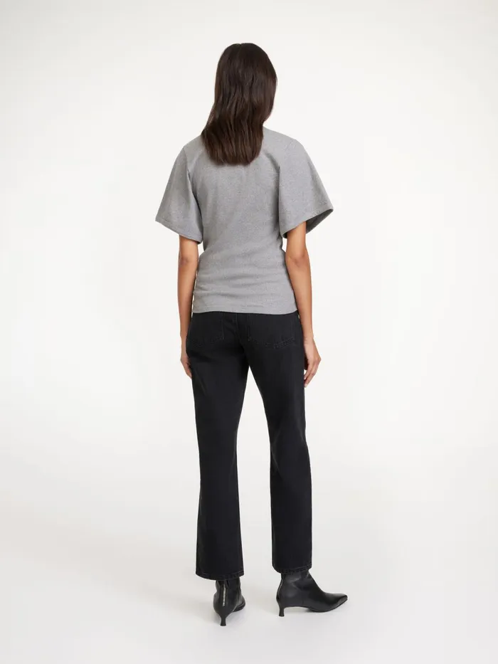Tops and Blouses Women By Malene Birger Lunai TShirt Grey Melange