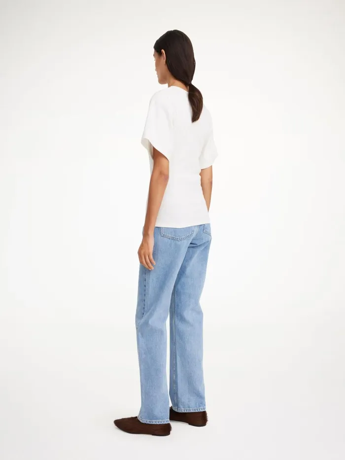 Tops and Blouses Women By Malene Birger Lunai TShirt Soft White